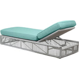 Miami Sunbrella Adjustable Outdoor Chaise-Outdoor Chaises-Sunset West-LOOMLAN