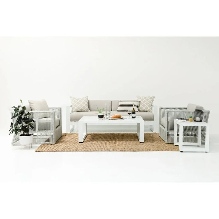 Miami Sunbrella Comfort Outdoor Club Chair-Outdoor Accent Chairs-Sunset West-LOOMLAN