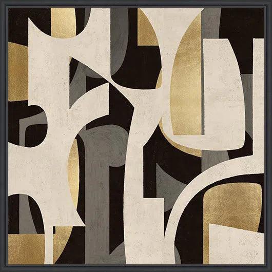 Mid Century Abstract d Canvas Wall Art For Living Room