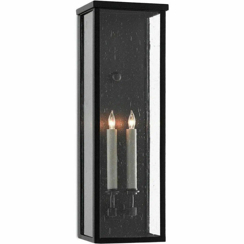 Midnight Tanzy Medium Outdoor Wall Sconce