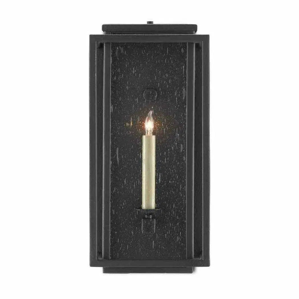 Midnight Wright Small Outdoor Wall Sconce