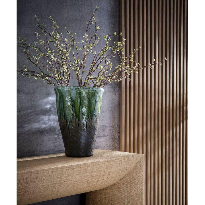 Midori Quartz Made Vase - LOOMLAN - Wildwood - Vases & Jars