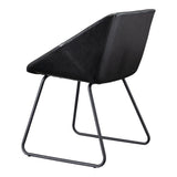 Miguel Dining Chair (Set of 2) Black Dining Chairs LOOMLAN By Zuo Modern