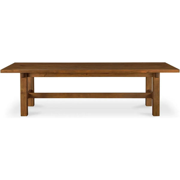 Mikoshi Solid Pine Brown Rectangular Dining Table