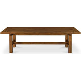 Mikoshi Solid Pine Brown Rectangular Dining Table