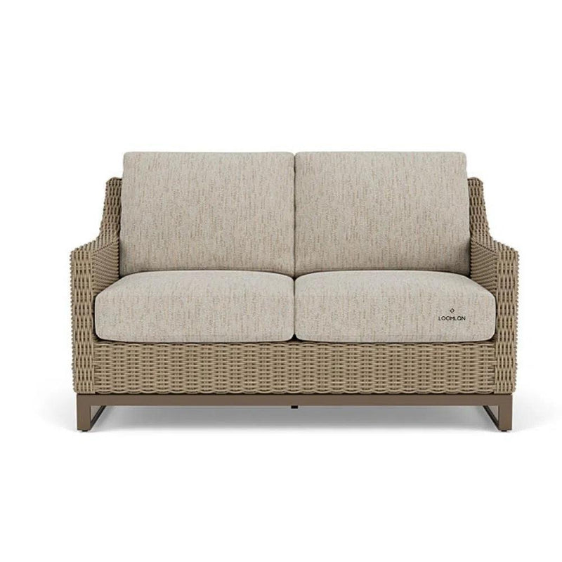 Milan Outdoor Replacement Cushion For Loveseat