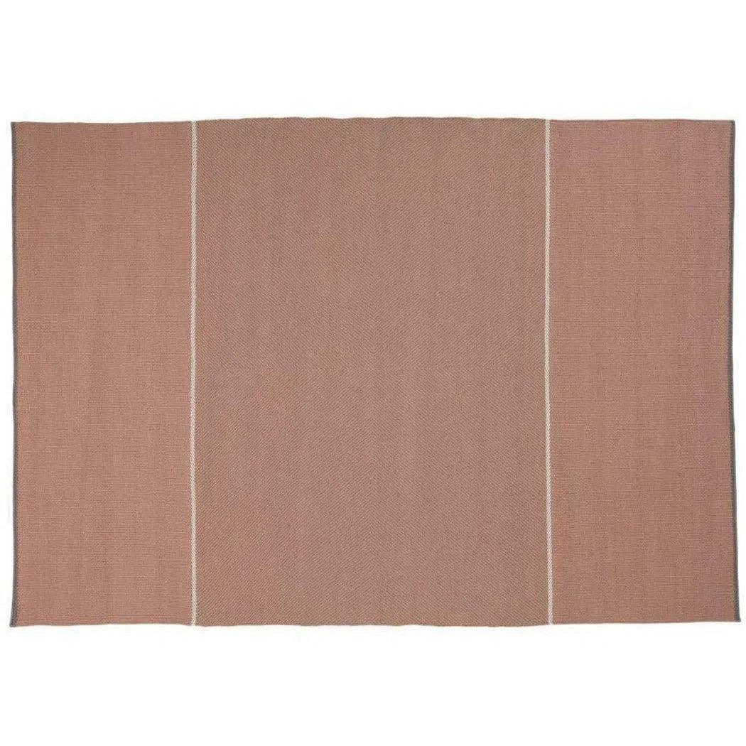 Milana Powder Brown Area Wool Rug