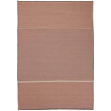 Milana Powder Brown Area Wool Rug