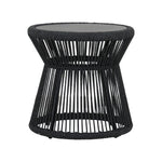 Milano Aluminum Modern Outdoor End Table