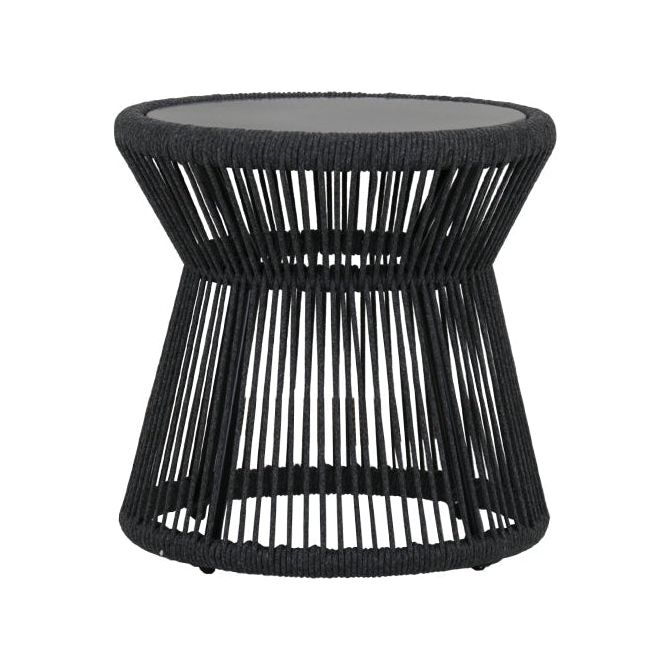 Milano Aluminum Modern Outdoor End Table