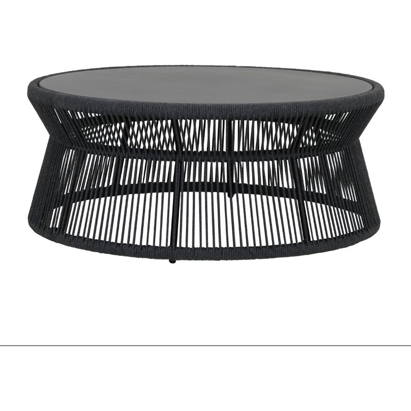 Milano Aluminum Outdoor Coffee Table-Outdoor Coffee Tables-Sunset West-LOOMLAN