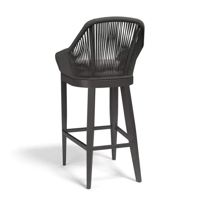 Milano Weatherproof Outdoor Bar Stool-Outdoor Bar Stools-Sunset West-LOOMLAN