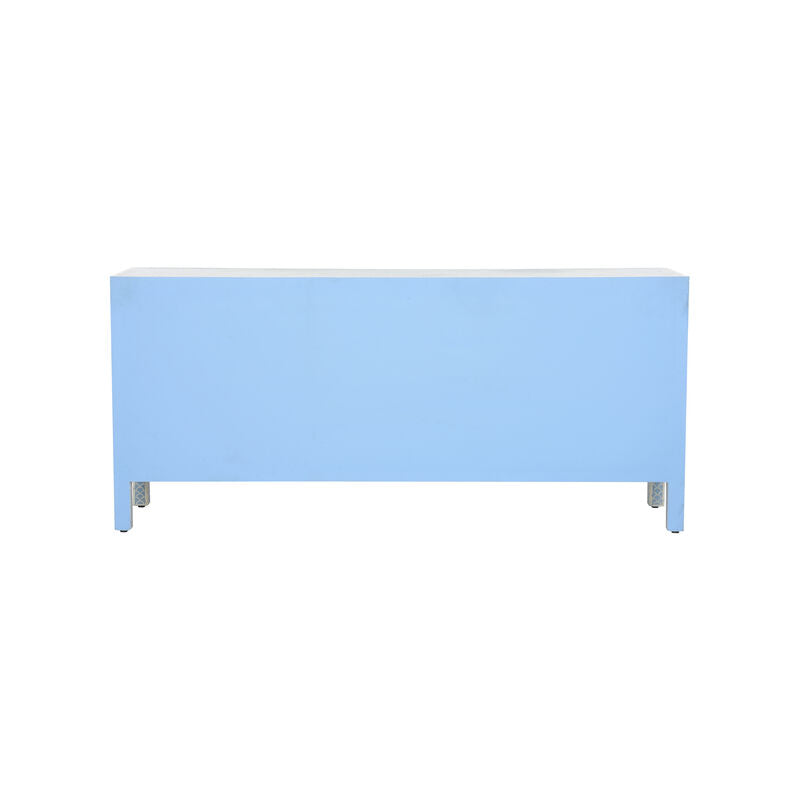 Milford Bone Inlay Patterned Blue Dresser-Dressers-Chelsea House-LOOMLAN