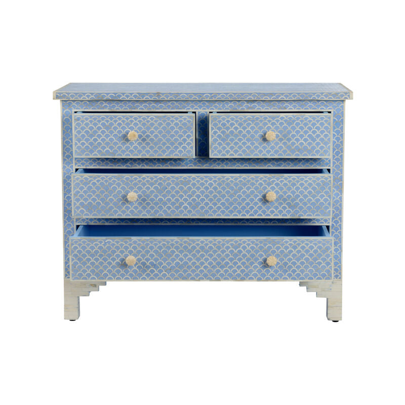 Milford Four Drawer Artistic Chest-Chests-Chelsea House-LOOMLAN