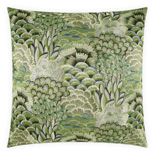 Milla Green Throw Pillow