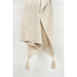 Milo Boho Cotton Throw Blanket-Outdoor Blankets-LOOMLAN-Natural-LOOMLAN