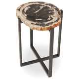 Milo Wooden Geometric End Table-Side Tables-Urbia-LOOMLAN