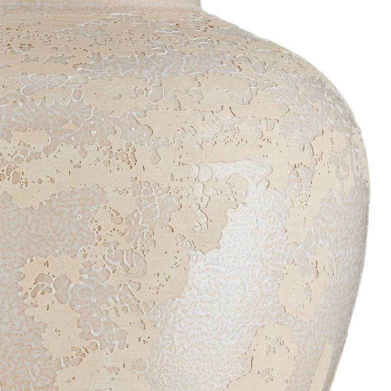 Mimi Ivory Textured Ceramic Table Lamp