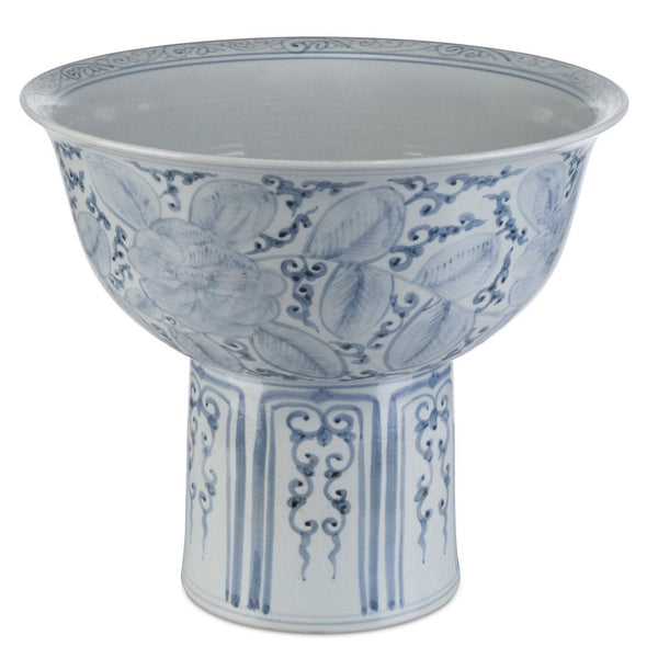 Ming Offering Porcelain Pedestal Bowl