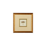 Miniature Dragonfly Gold Framed Artwork-Artwork-Chelsea House-Dragonfly III-LOOMLAN