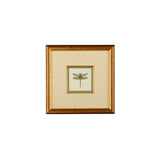 Miniature Dragonfly Gold Framed Artwork-Artwork-Chelsea House-Dragonfly IV-LOOMLAN