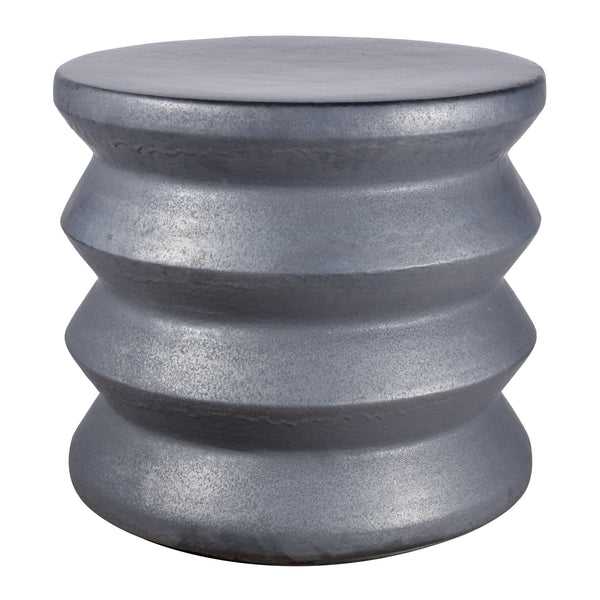 Mirage Accent Table - Grey Outdoor End Table-Outdoor Side Tables-Seasonal Living-LOOMLAN