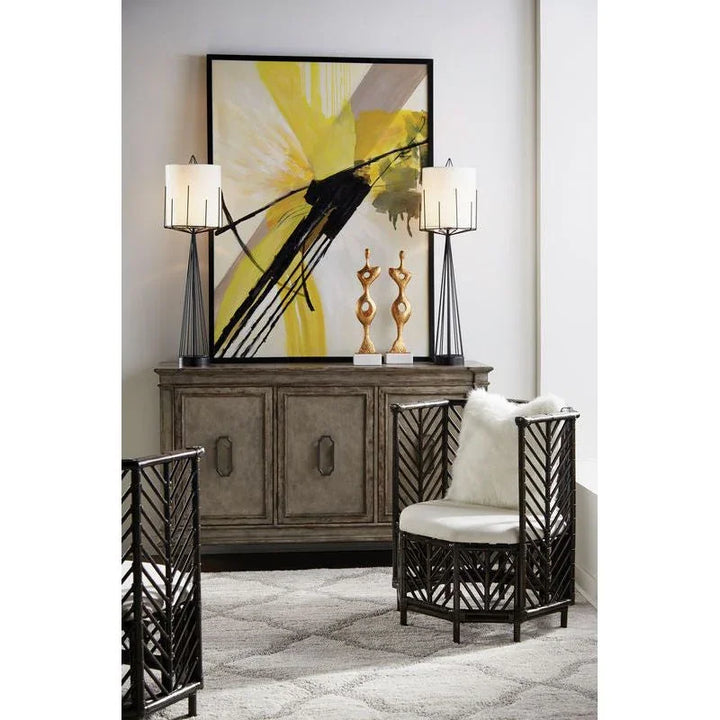 Miro Object Black Base Decorative Sculpture - LOOMLAN - Wildwood - Statues & Sculptures