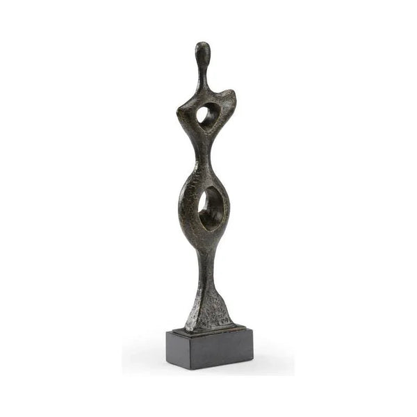 Miro Object Black Base Decorative Sculpture - LOOMLAN - Wildwood - Statues & Sculptures