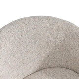 Misha Polyester Upholstered Club Chair