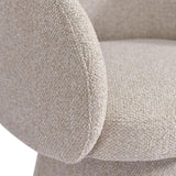 Misha Polyester Upholstered Club Chair