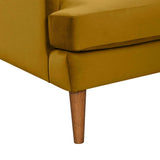 Missy Cotton Polyester Modern Club Chair