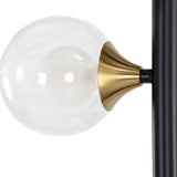 Misty Floor Lamp Black Marble Base-Floor Lamps-SUNPAN-LOOMLAN