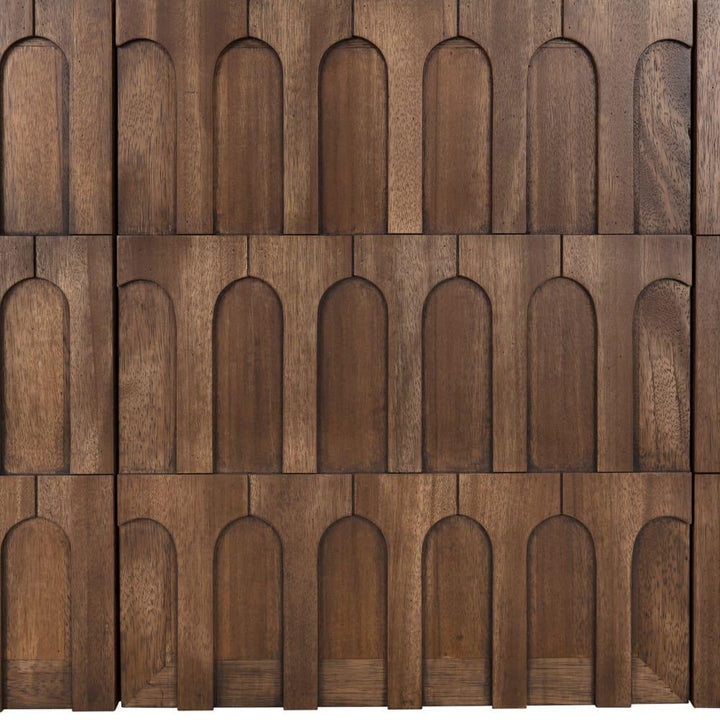 Modea Wooden Brown Sideboard - LOOMLAN - Noir - Sideboards