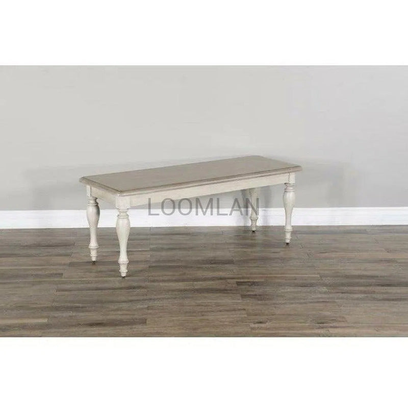Modern Coastal Westwood Village Bench 68" Dining Benches LOOMLAN By Sunny D