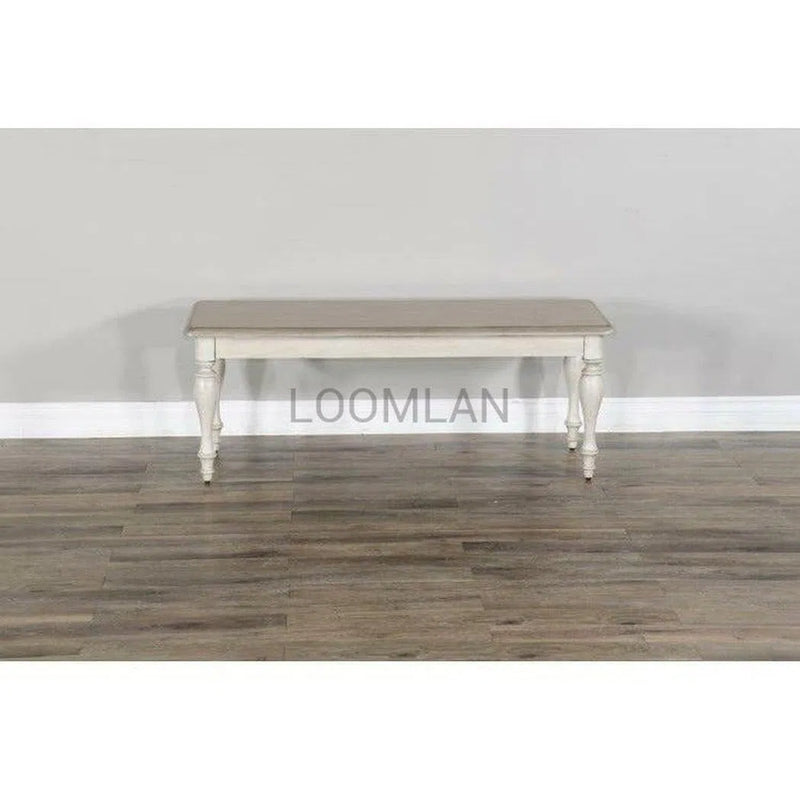 Modern Coastal Westwood Village Bench 68" Dining Benches LOOMLAN By Sunny D