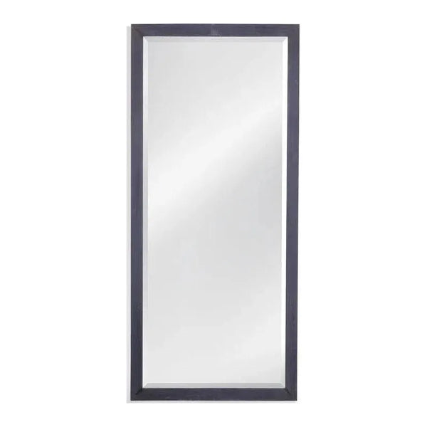 Modern Designed Wooden Frame Floor Mirror-Floor Mirrors-Bassett Mirror-Blue-LOOMLAN