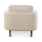 Modern Nubuck Leather Accent Chair Margot