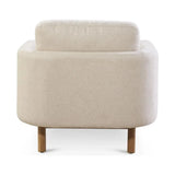 Modern Nubuck Leather Accent Chair Margot