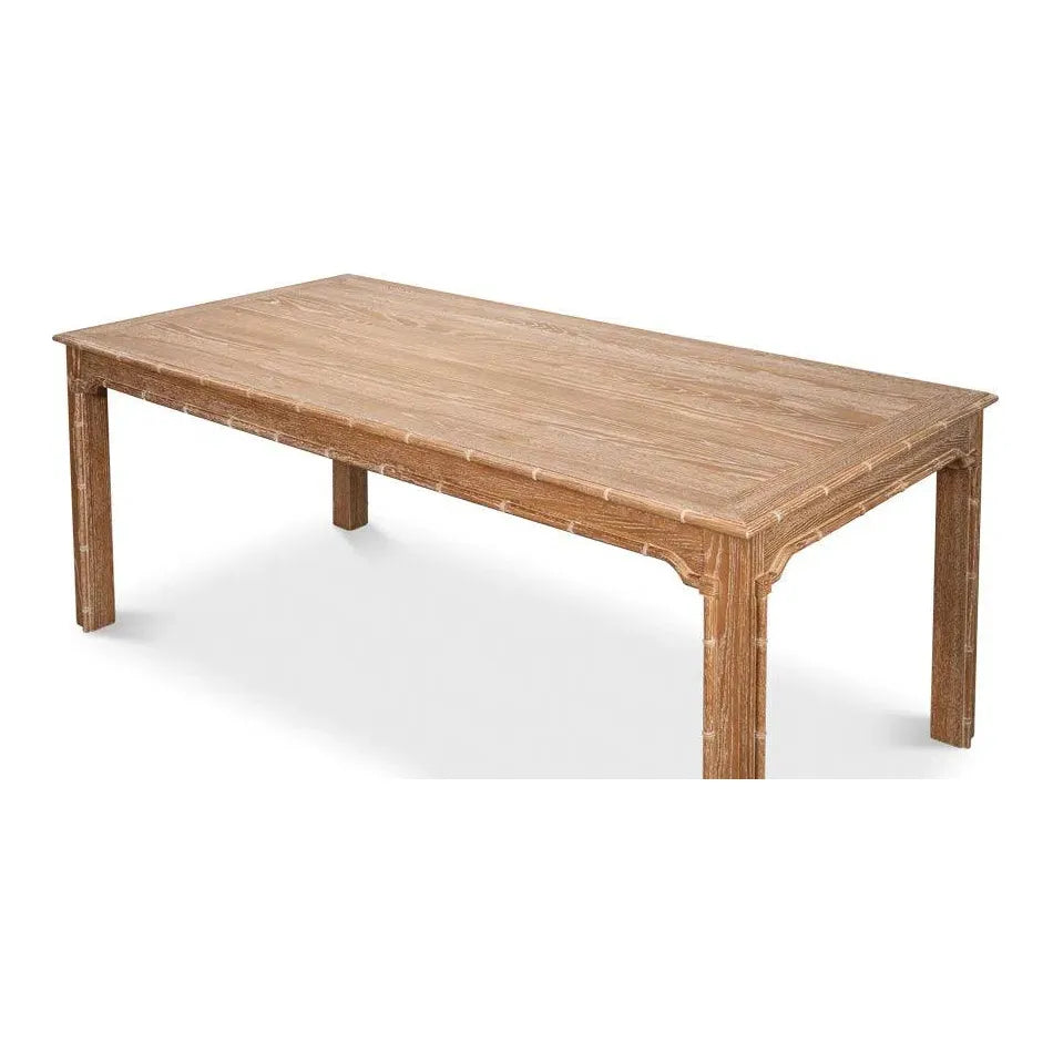 Modern Oak Wood Brighton Dining Table