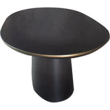 Modern Oval Black Dining Table Michelle Dining Tables LOOMLAN By Peninsula Home