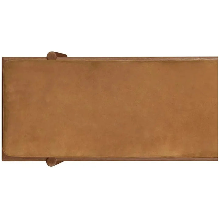 Modern Suede Bedroom Bench Preston - LOOMLAN - One For Victory - Bedroom Benches
