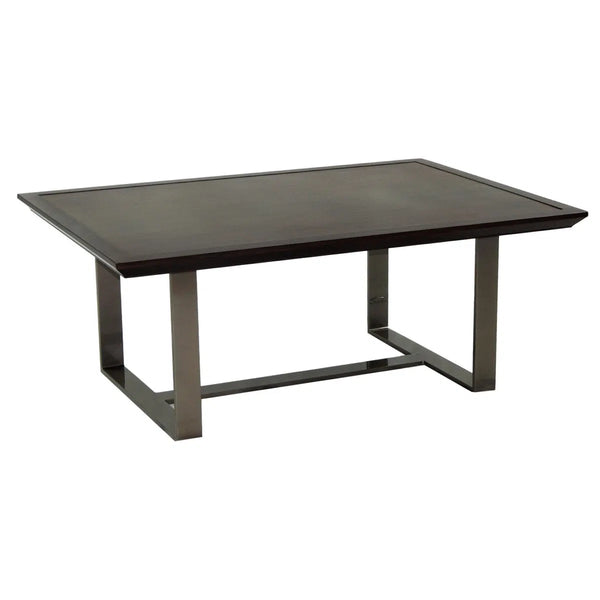 Castelle Moderna Cast Aluminum 42 x 30 Rectangular Coffee Table