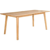 Modurn Rectangular Teak Outdoor Dining Table