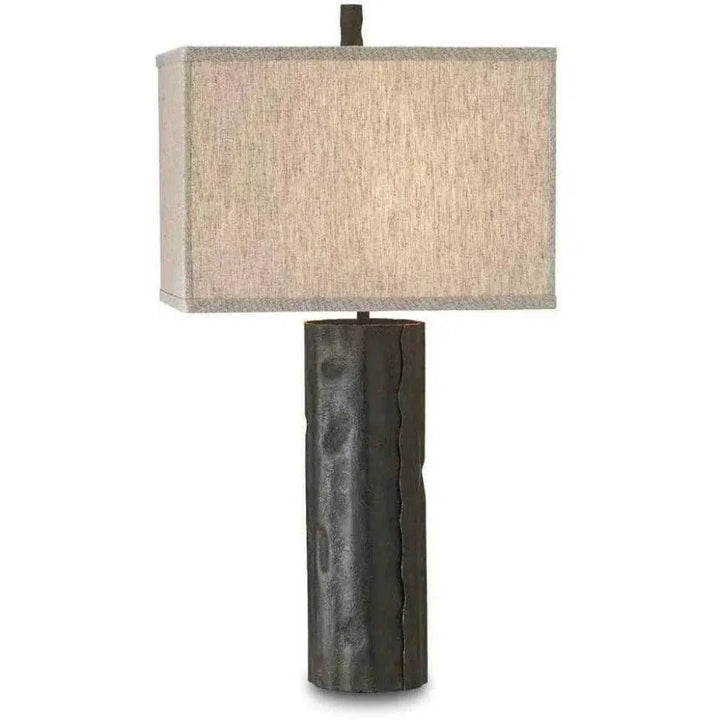 Mole Black Caravan Table Lamp - LOOMLAN - Currey & Co - Table Lamps