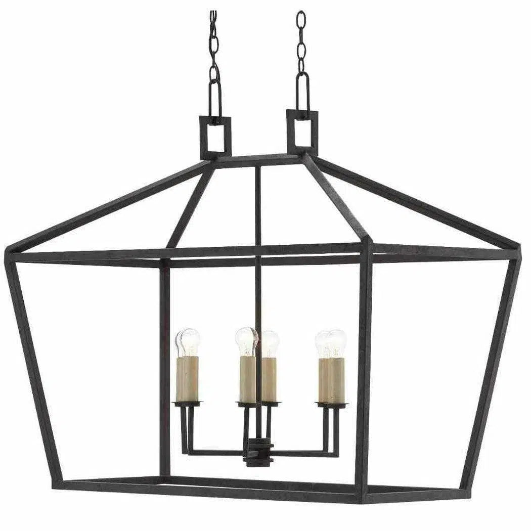 Mole Black Denison Rectangular Lantern