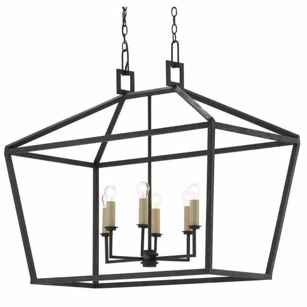 Mole Black Denison Rectangular Lantern