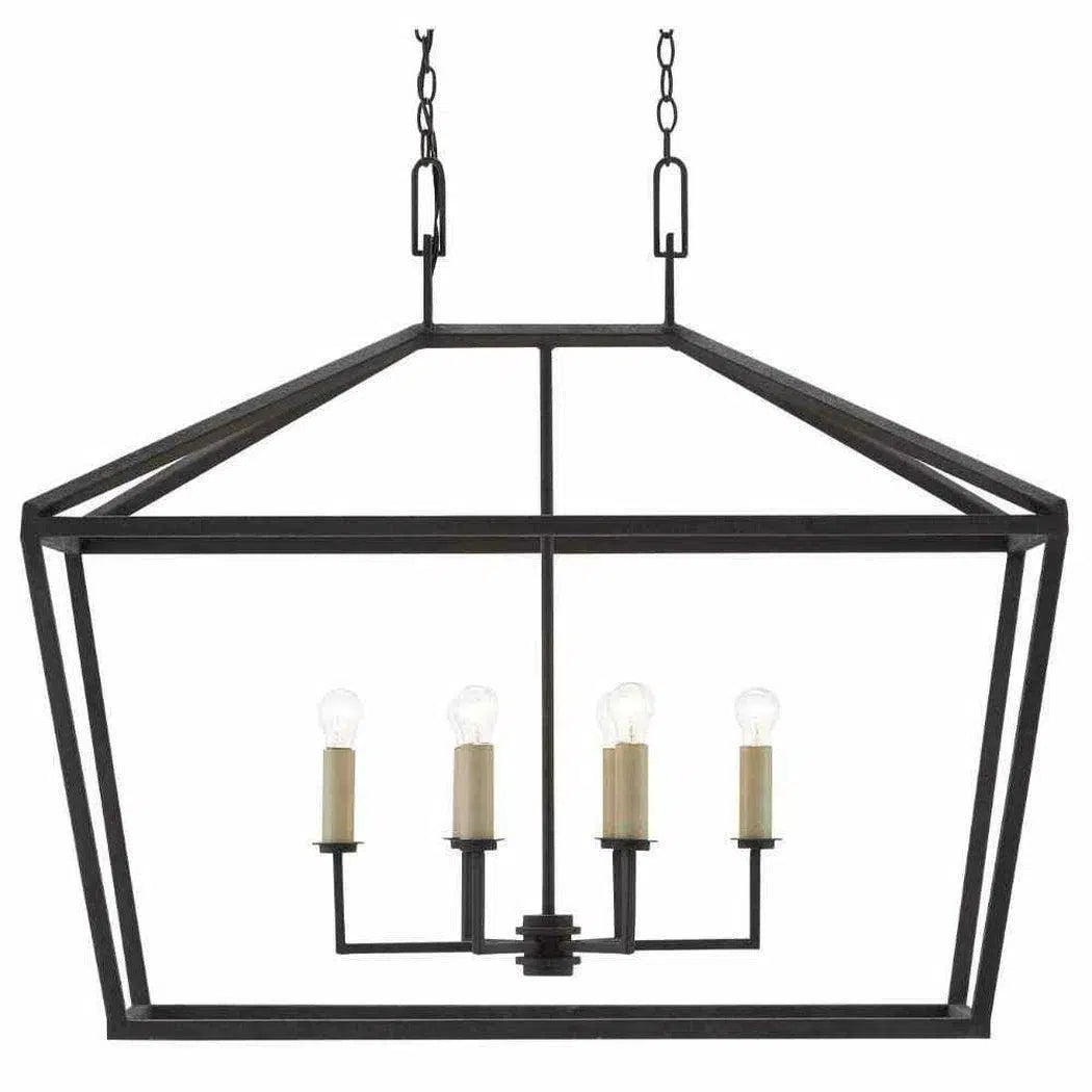 Mole Black Denison Rectangular Lantern