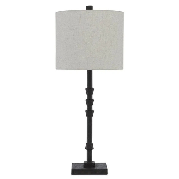 Mole Black Lohn Table Lamp Table Lamps LOOMLAN By Currey & Co