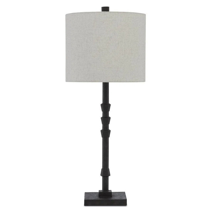 Mole Black Lohn Table Lamp Table Lamps LOOMLAN By Currey & Co