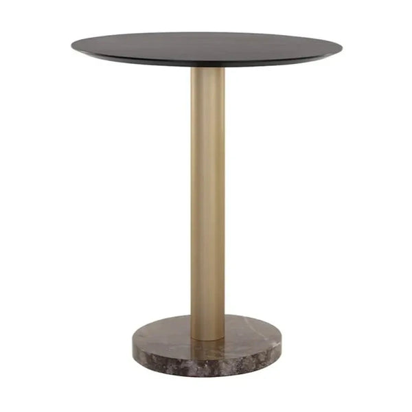 Monaco Wood Topped Round Bar Table-Bar Tables-SUNPAN-LOOMLAN